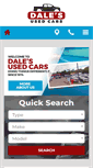 Mobile Screenshot of dalescars.com